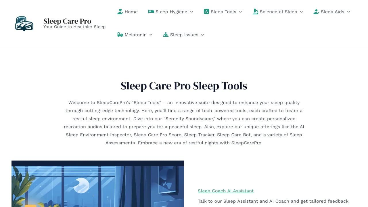 TOOL-Sleep Intelligence Tools